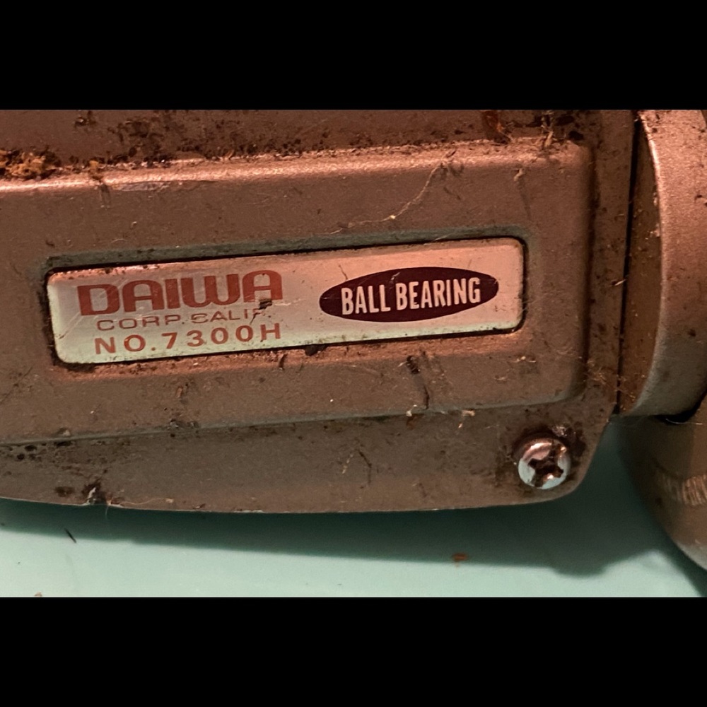 Vintage Daiwa fishing reel